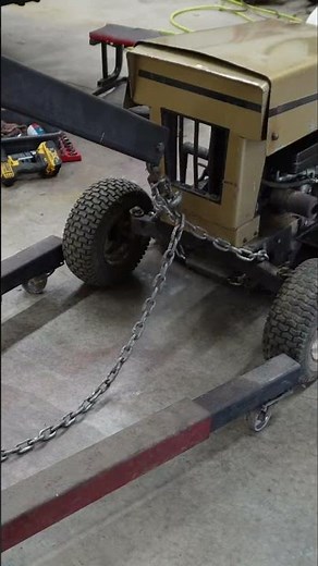 Lifting the mower to find the real problem #shorts #repair #diy