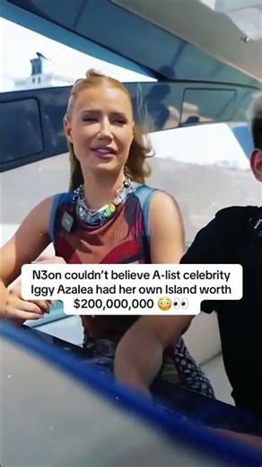 N3on couldn’t believe Iggy Azalea had her own Island worth $200 mil 😳👀 #n3on #iggyazalea