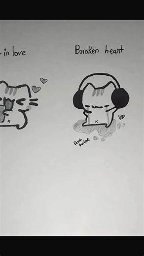 How to draw easy cat tutorial✏️part 2#drawing#tutorial#howtodraw#sketch#art#short#stepbystep