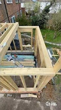 (Day3) two storey timber frame extension