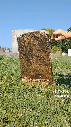 #onthisday #gravestonecleaning #ladytaphos