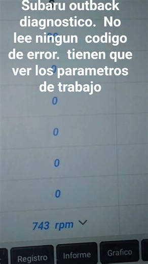 diagnostico de fallas de subaru outback