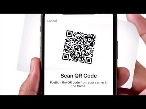 eSIM QR Code install