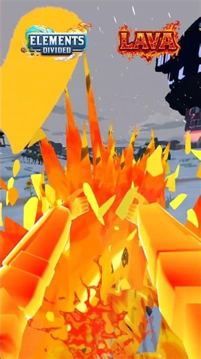 Lava Bending in #elementsdivided #fyp #gaming #viral #avatarthelastairbender #roblox