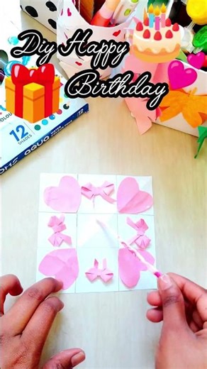 DIY Happy Birthday Gift Box 🎉 |