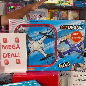 🚨🚨ALMOST SOLD OUT!🚨🚨 🚨Don’t miss our Brand New MEGA RC Drone Bundle Deal at just £20 the whole lot!🚨 ‼️Over £90s Worth of Value!‼️ Available on our website right now https://themegatoyauction.co.uk 🛍️In the bundle you get: -RC Drone Quadcopter with USB rechargeable battery, 6 axis operation and the return home button feature- RRP £59.99 -Induction Control Helicopter - RRP £12.99 -RC Fighter Jet - RRP £19.99 🛍️£20 THE WHOLE LOT!🛍️ 🎅🏻Perfect to put away for Christmas!🎅🏻 | The Mega Toy