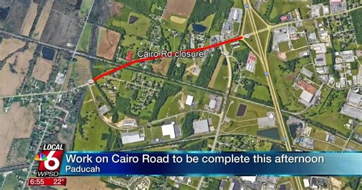 Road work in Paducah continues