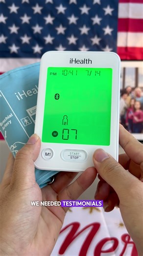 Every reading saved automatically—super handy!🩺📱#fpy #bpmonitor #highbloodpressure