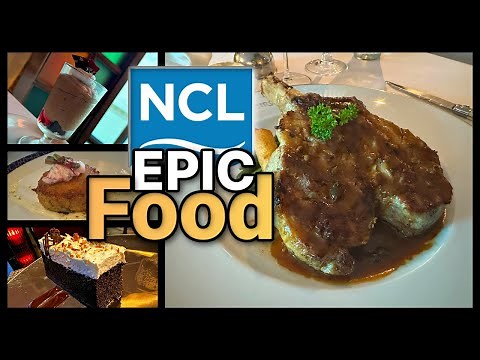 A Delicious Food Tour of the Norwegian Epic Cruise Ship