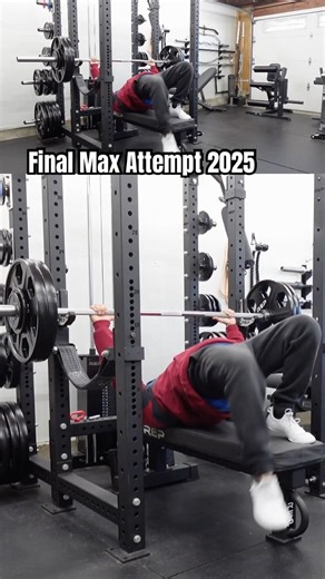 Final Max Bench 2025 😮‍💨