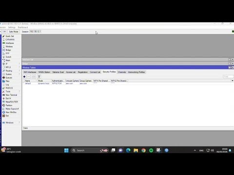 cara setting mikrotik menggunakan winbox (untuk soal UKK tkj paket 4 2026)