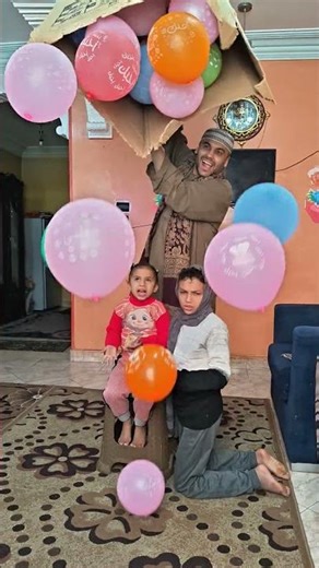 baba and balloon 🎈🎁🥳🎉