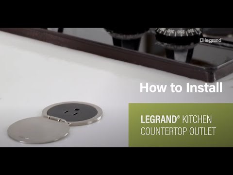 Legrand Kitchen Countertop Outlet Installation