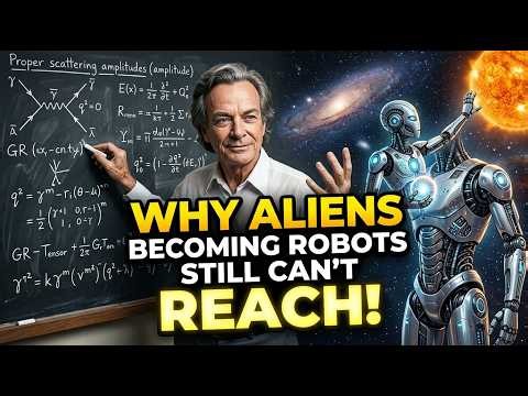 "Feynman: Why Aliens Becoming Robots Still Can't Reach"