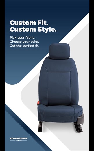 Durable, waterproof, and machine washable–our seat covers are custom made for your ride. | Covercraft