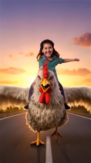 🐓 Riding 🐓 😛☝️😂😁🥰🙈😭🎈🍕🥳😱 #funnyshorts #shortsfeed #trendingshorts #viralshorts