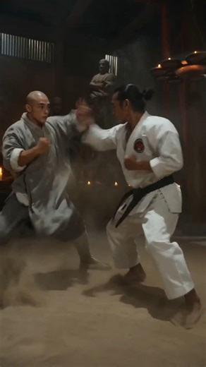 Shaolin Kung Fu Master vs Karate Master (MARTIALARTS)