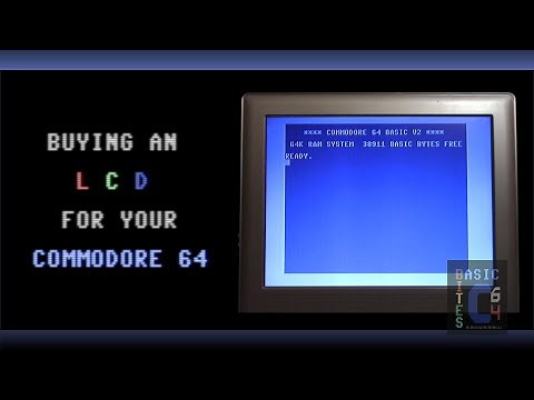 TIPS- Buying an LCD for a Commodore 64 (or 128)