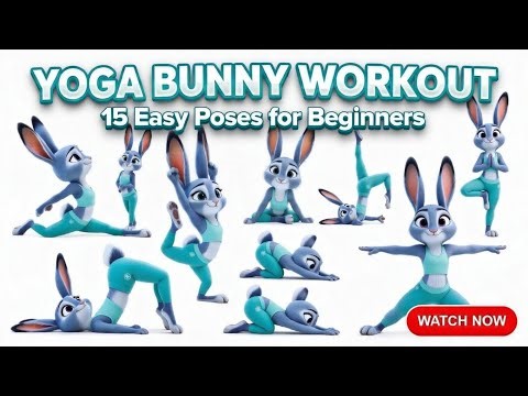 Zootopia 2 Yoga for Kids! 🐰 Train with Judy Hopps: 15 Fun Animal Poses