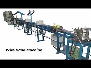 Wire Band Machine Gluing Wire For Staple/Brad Nail