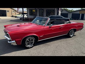 Test Drive 1965 Pontiac Tempest Convertible SOLD $35,900 Maple Motors