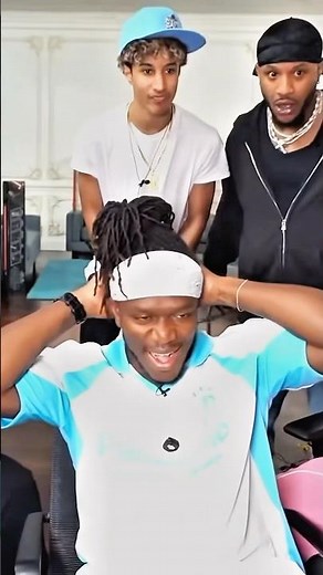 KSI reveals his humongous ￼Forehead On Kai’s Stream 🥶
