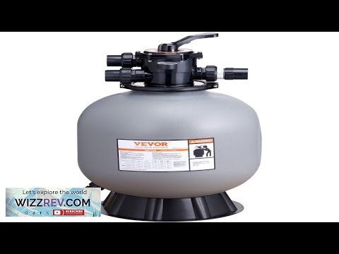 VEVOR Sand Filter 22 inch Up to 55 GPM Flow Rate Above Inground