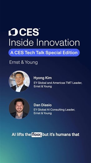 CES on Instagram: "Where is AI headed, and how can it drive real growth instead of just efficiency? In this special CES Tech Talk episode, host Melissa Harrison sits down with EY leaders Hyong Kim and Dan Diasio to explore how companies can move beyond cost-cutting and start reinventing their business models with AI. From global adoption challenges to the human skills that will define the future, this episode dives into why mindset matters as much as technology — and what’s next for AI at CES."