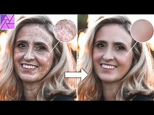 Portrait Retouching - Flawless Skin Through Frequency Separation | Affinity Photo Tutorial German
