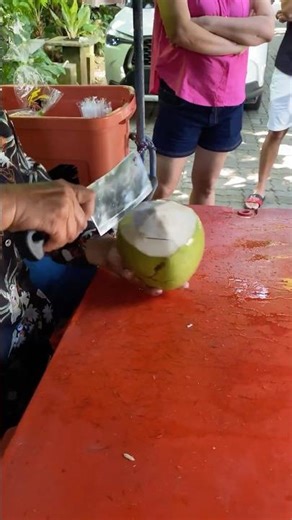 Amazing Coconut Cutting Skills | Thai Street Food
