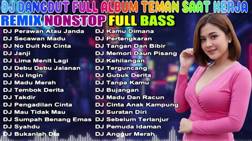 Nikmati koleksi DJ Dangdut Remix Terbaru 2025 dengan kualitas Full Bass yang menggelegar! Playlist nonstop ini berisi kumpulan lagu dangdut pilihan, mulai dari dangdut koplo terbaru hingga lagu DJ yang sedang viral di TikTok, siap membuat Anda bergoyang tanpa henti. Rasakan sensasi musik dangdut modern yang energik dan paling update. Playlist ini cocok banget untuk dijadikan teman kerja atau teman santai agar hari lebih semangat. Kami juga menyajikan dangdut nostalgia dan lagu dangdut lawas yang