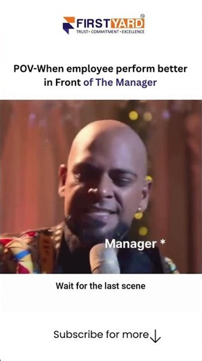 POV-When employee perform better in Front of The Manager #shorts