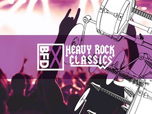 BFD Heavy Rock Classics by BFD Drums - Drum Library for BFD3