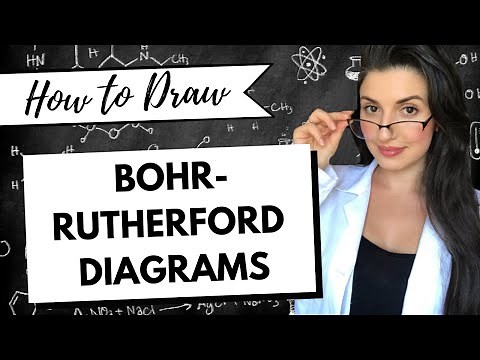 How to Draw BOHR-RUTHERFORD DIAGRAMS | Chemistry with Cat