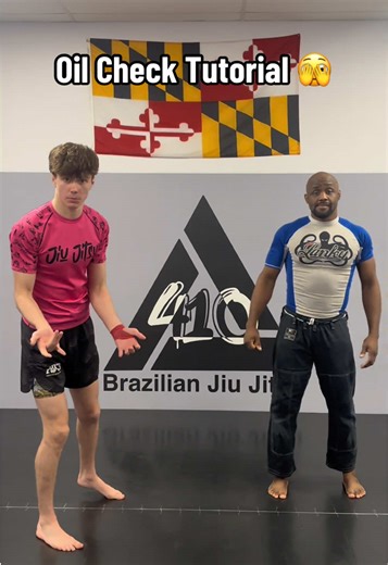 Oil Check Tutorial 🫣 #thefunkygrappler #jiujitsugrappling #bjjmemes #oilcheck #foryoupage