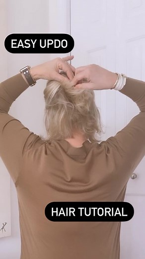 Easy Updo Hairstyles for Women Over 50 | Hairpin Tutorial