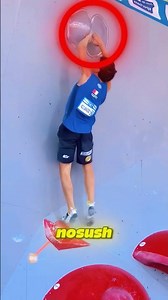 He wet his hands so he wouldn't slip and shocked the world 🧗😲