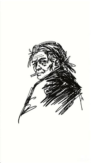 Urban Portrait Sketch of a Woman | Everyday Person Drawing ✏️ #art #sketch #howtodraw