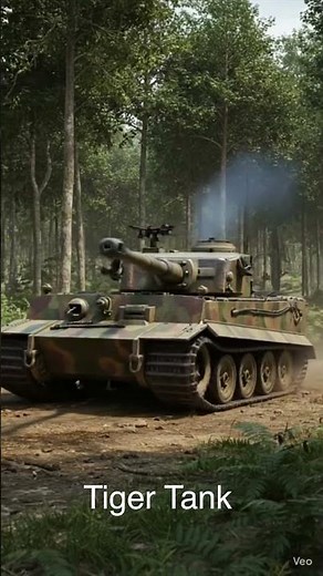 🪖🚜💥 WW2 tank Panzer Tiger tank 3 color camo without Zimmerit 1944 ai 💥 🔥🪖