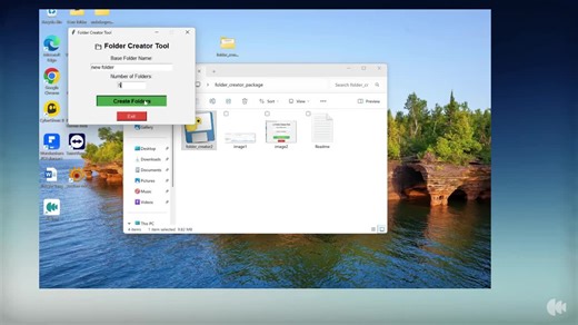 Folder Creator Tool: Instant Desktop Folder Generator (windows)easily Create Multiple Folders on Your Desktop in Seconds — No Coding Needed - Etsy Canada