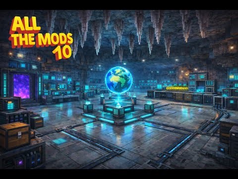 All The Mods 10 Ep22 | Base Building & AE2 Setup🔥🔥