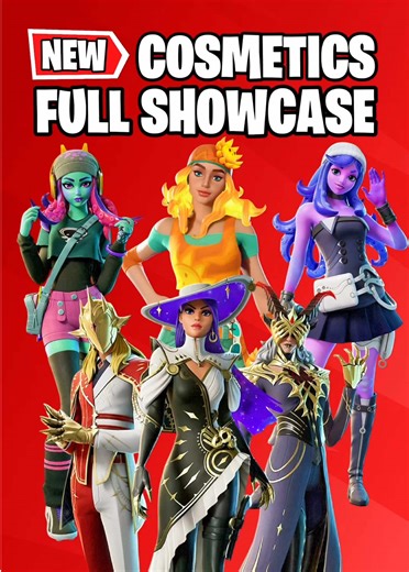 Fortnite New Skins and Cosmetics Showcase