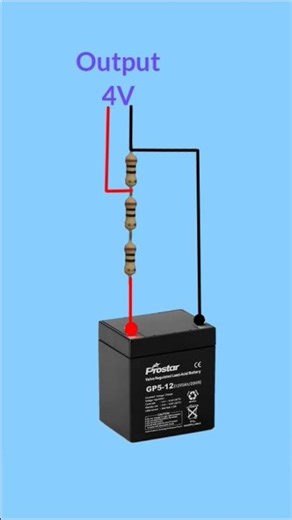 12v to 4v converter diagram #shorts