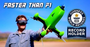 Photographer Sets World Record for Fastest Drone Flight at 298 MPH