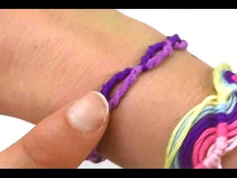 Freundschaftsband knüpfen Anleitung / Armband einfach selber machen / DIY