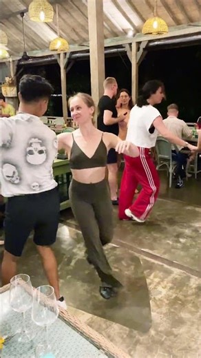 Salsa Dance in Social Dance at Herb Library Ubud Bali
