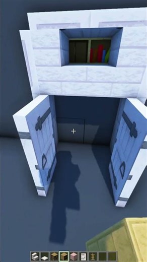 Quick & Easy Minecraft Decoration Idea | Survival Build Tips #shorts