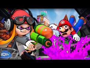 SMG4- If Mario Was In... Splatoon 3-2