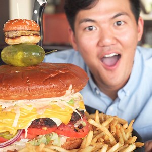 1M views · 4.2K reactions | 10lbs of burger in 1 hour? Challenge accepted. Get your name on the wall of fame at The Catch Restaurant | Tastemade | Facebook