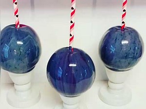 Marble Candy Apple Tutorial